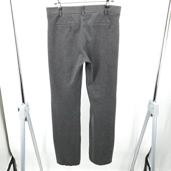 Betabrand Bootcut Classic Dress Pant Yoga Pant M Charcoal Gray - Picture 3 of 16